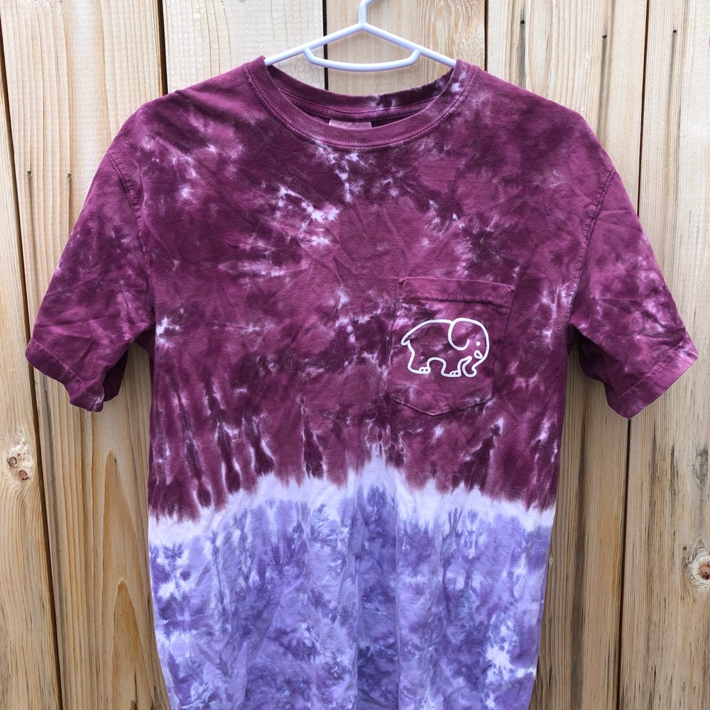 Ivory Ella tie dye short sleeve